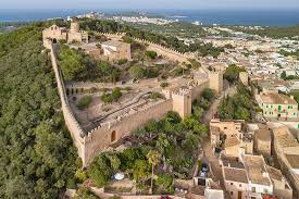 Capdepera castle – 14th century fortified walls above the east coast